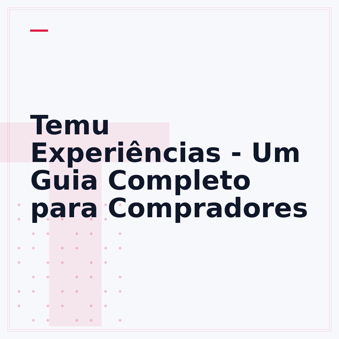 Temu Experiências - Um Guia Completo para Compradores