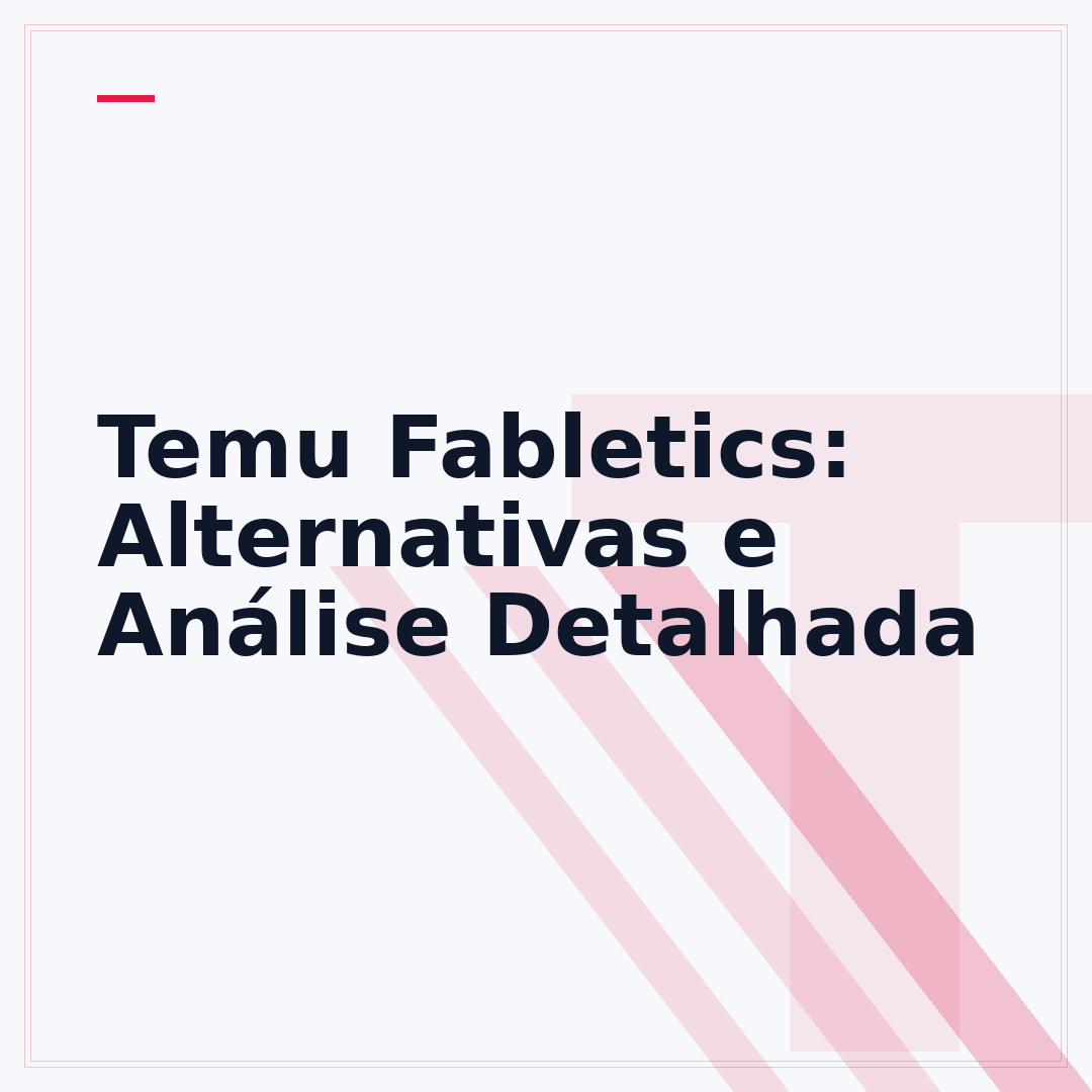 Temu Fabletics: Alternativas e Análise Detalhada