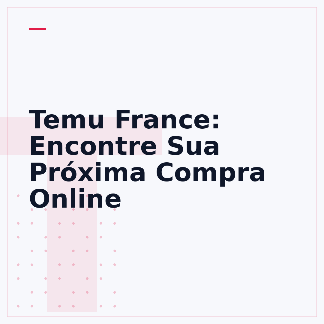 Temu France: Encontre Sua Próxima Compra Online