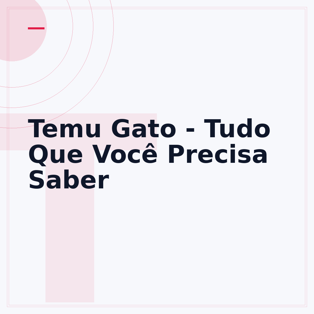 Temu Gato - Tudo Que Você Precisa Saber