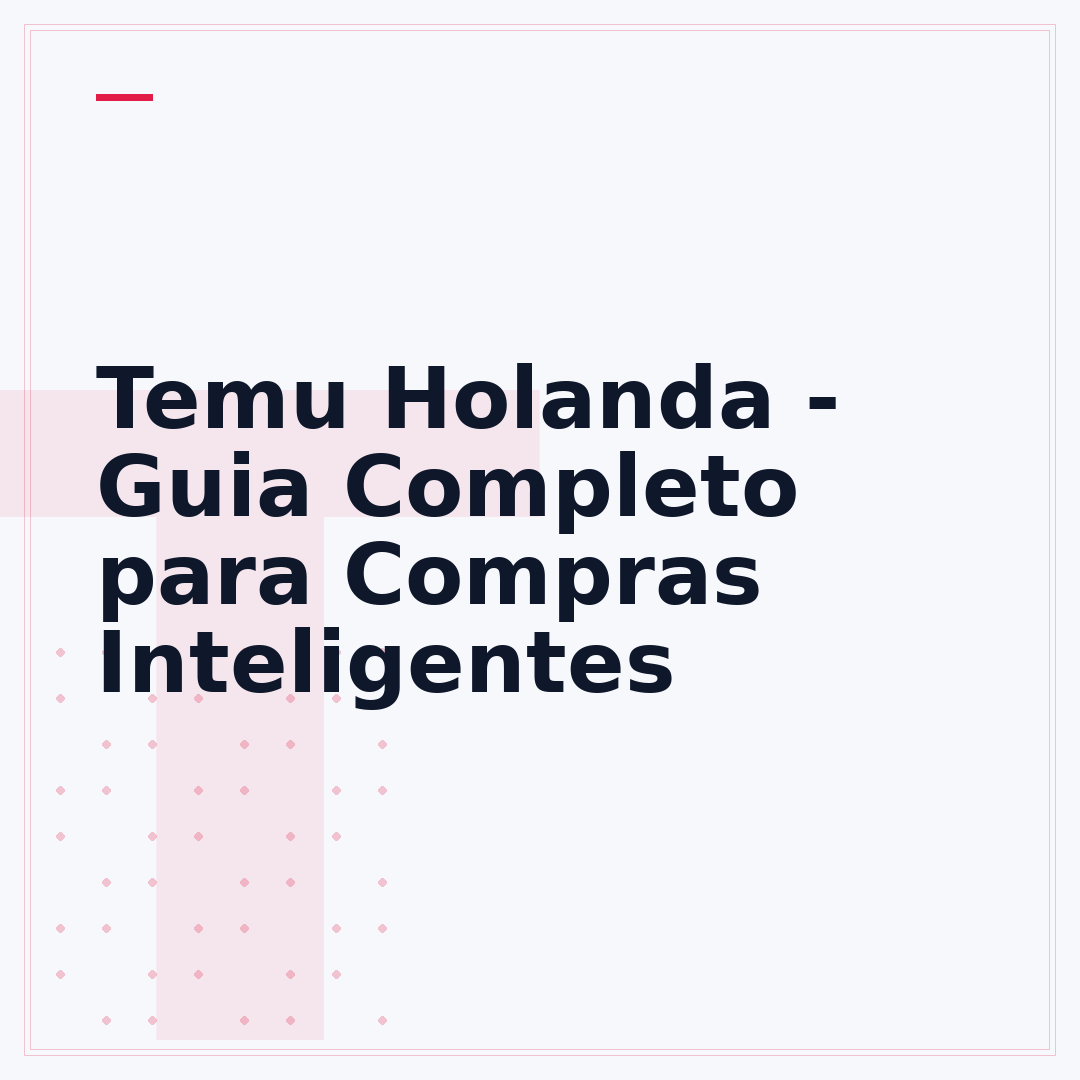 Temu Holanda - Guia Completo para Compras Inteligentes