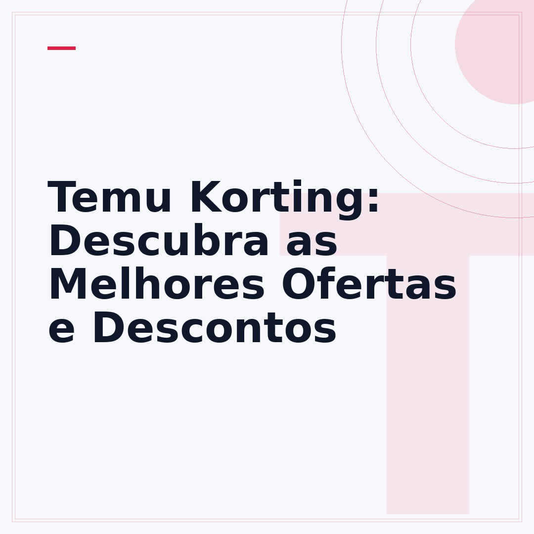 Temu Korting: Descubra as Melhores Ofertas e Descontos