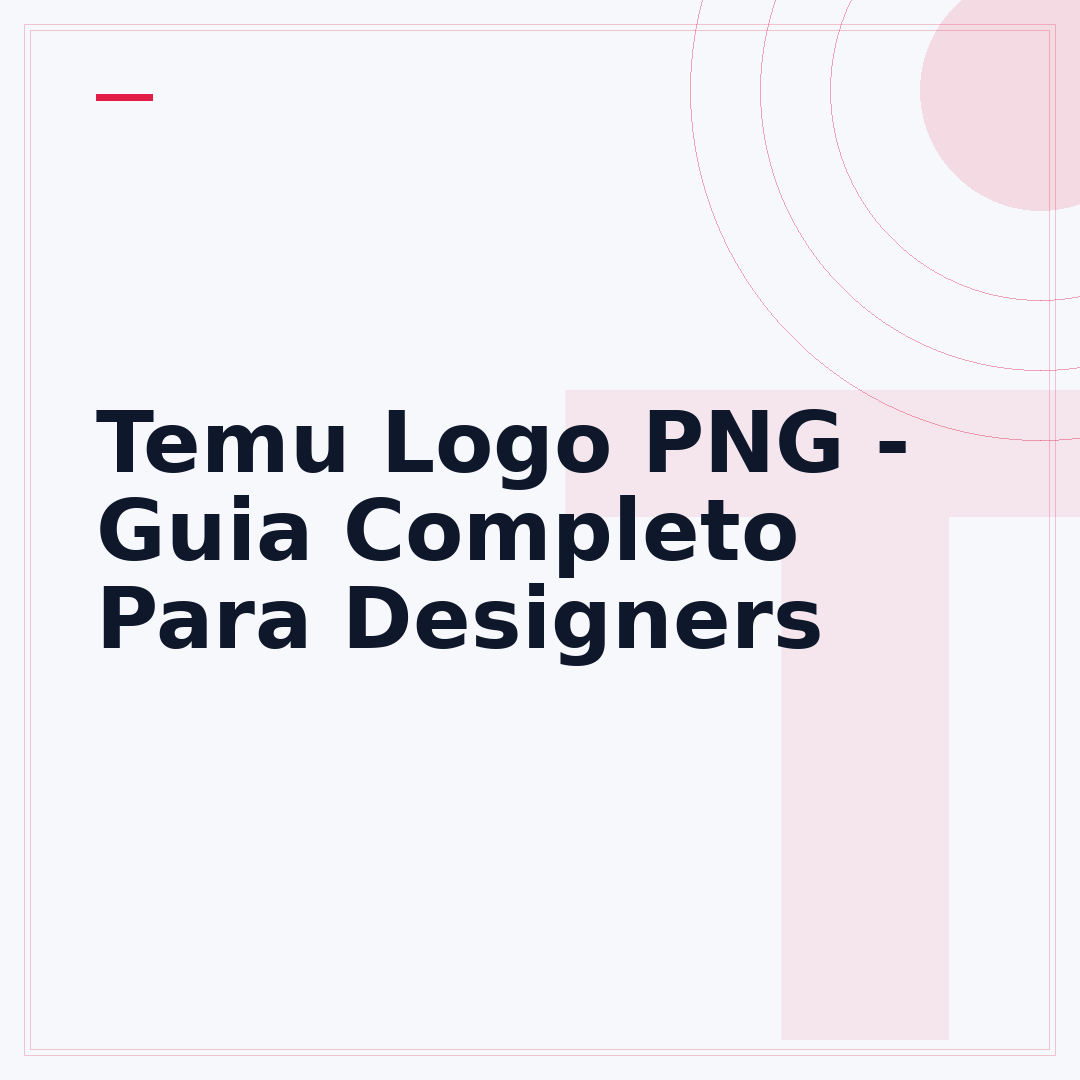 Temu Logo PNG - Guia Completo Para Designers