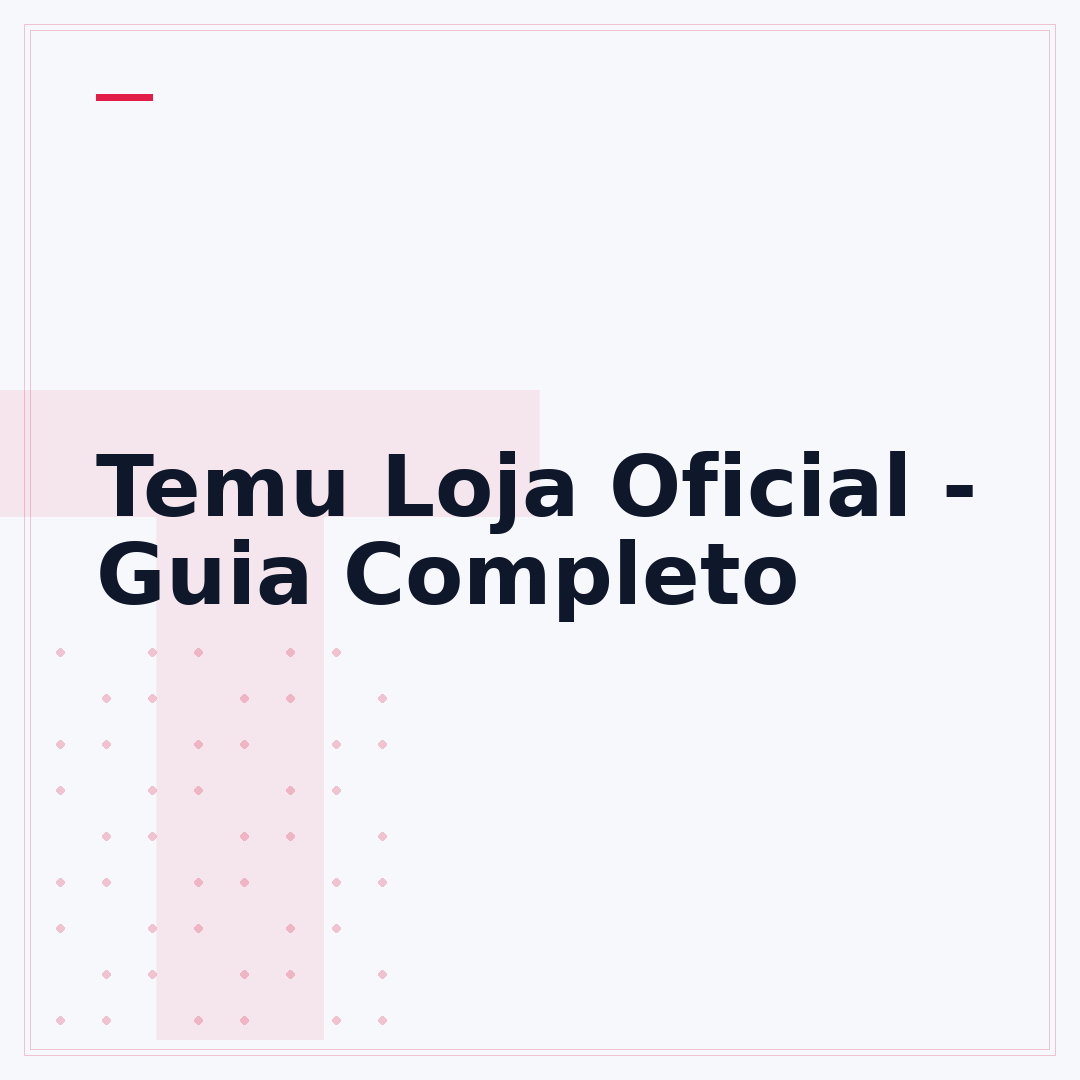 Temu Loja Oficial - Guia Completo