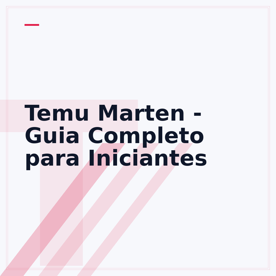 Temu Marten - Guia Completo para Iniciantes