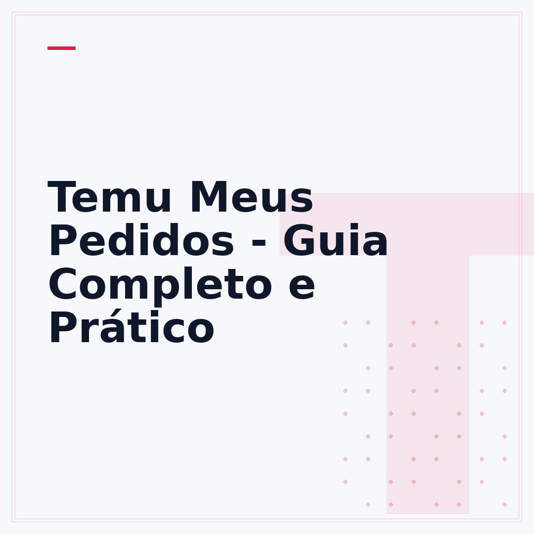 Temu Meus Pedidos - Guia Completo e Prático