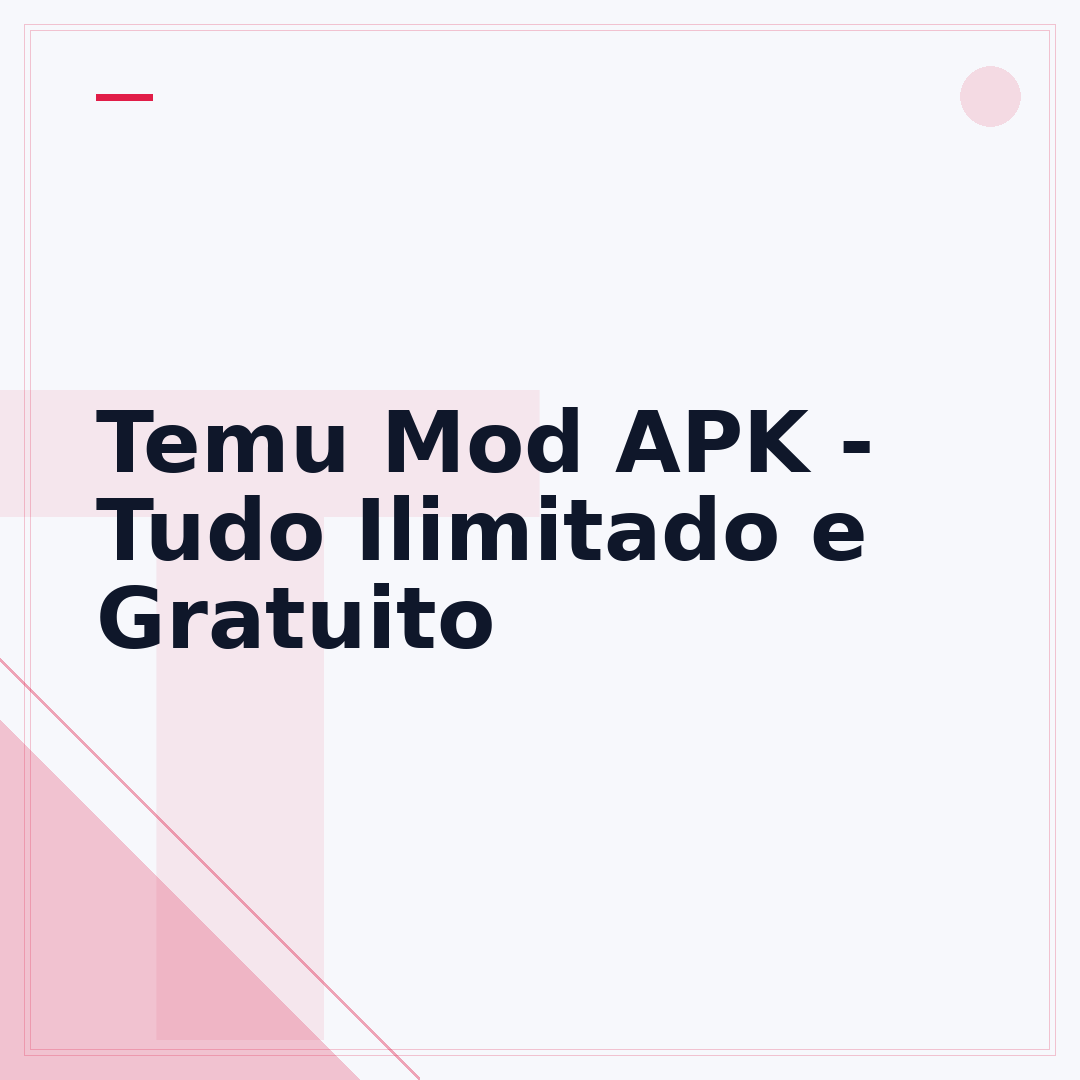 Temu Mod APK - Tudo Ilimitado e Gratuito