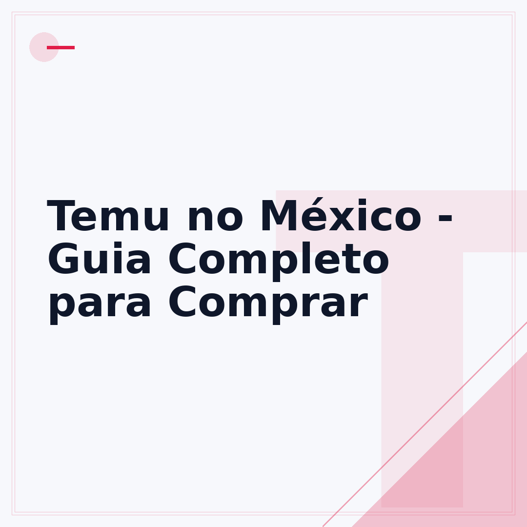 Temu no México - Guia Completo para Comprar