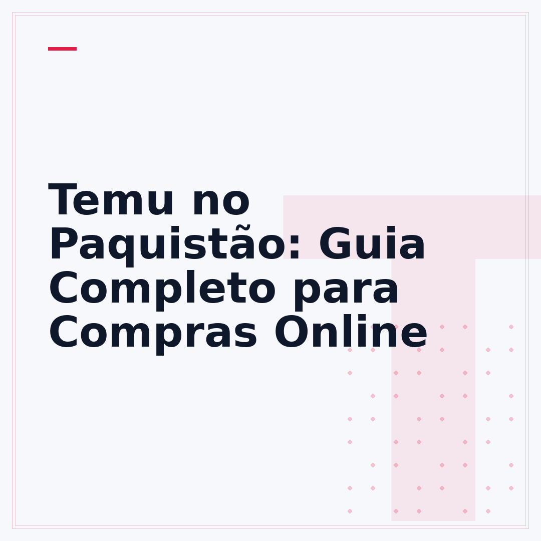Temu no Paquistão: Guia Completo para Compras Online