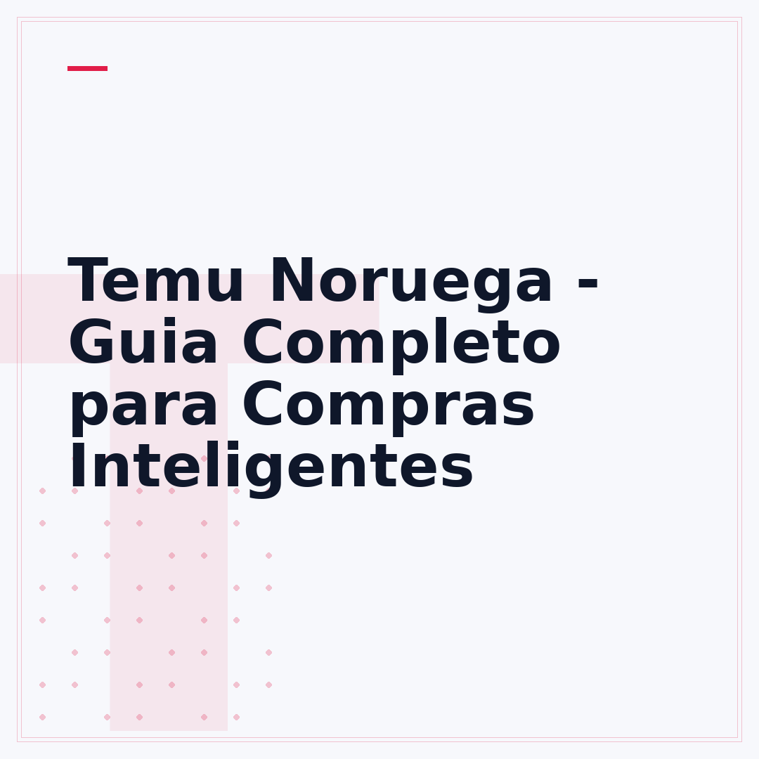 Temu Noruega - Guia Completo para Compras Inteligentes