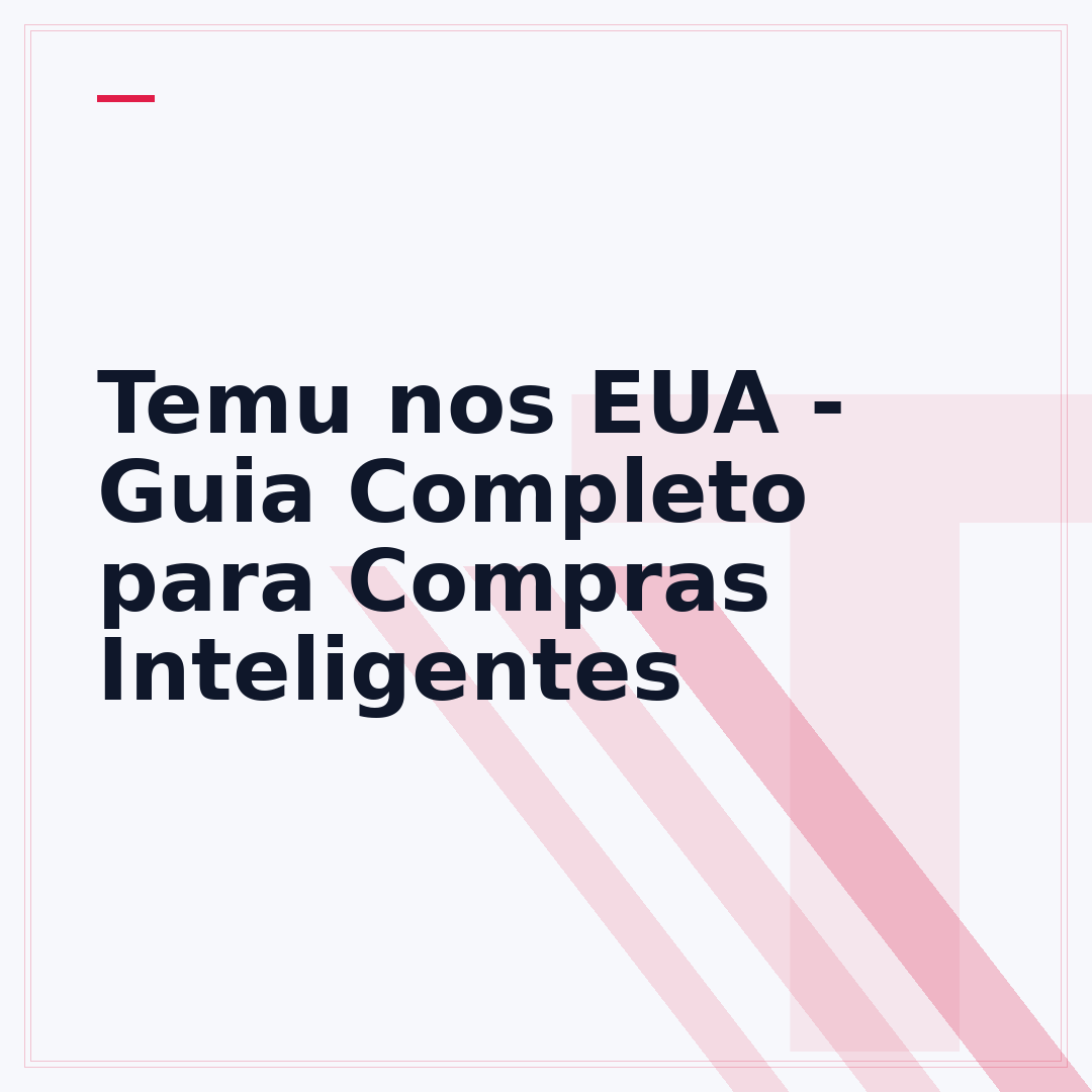 Temu nos EUA - Guia Completo para Compras Inteligentes