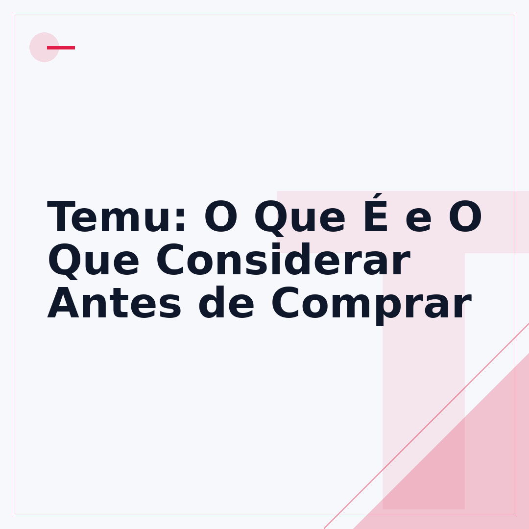 Temu: O Que É e O Que Considerar Antes de Comprar