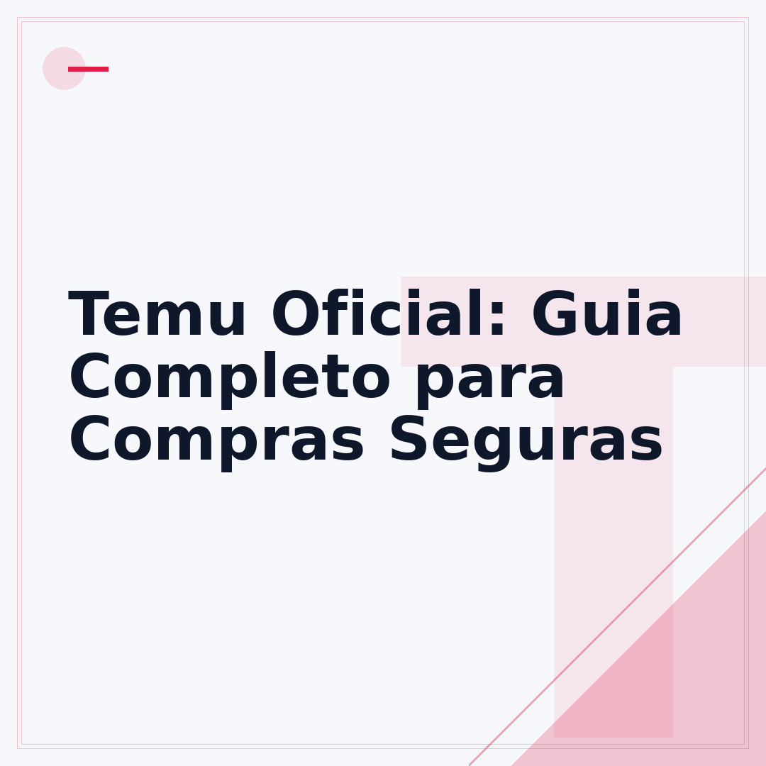 Temu Oficial: Guia Completo para Compras Seguras