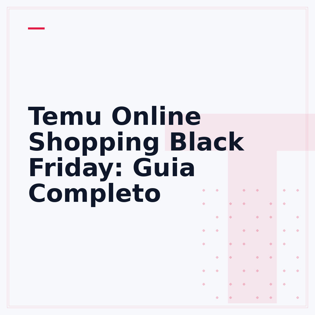 Temu Online Shopping Black Friday: Guia Completo