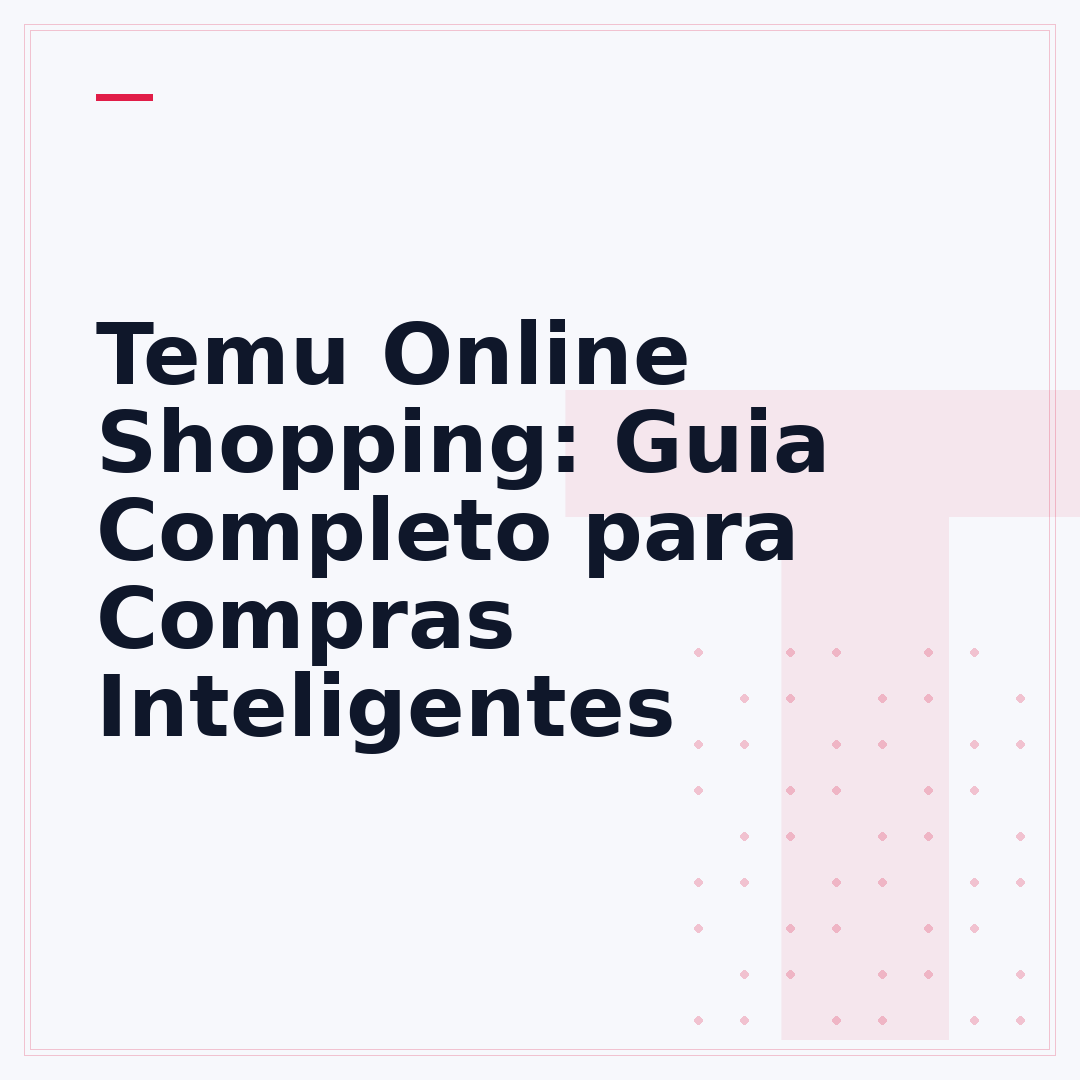 Temu Online Shopping: Guia Completo para Compras Inteligentes