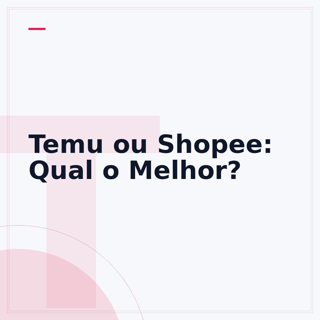 Temu ou Shopee: Qual o Melhor?