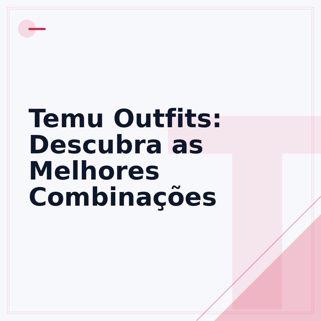 Temu Outfits: Descubra as Melhores Combinações