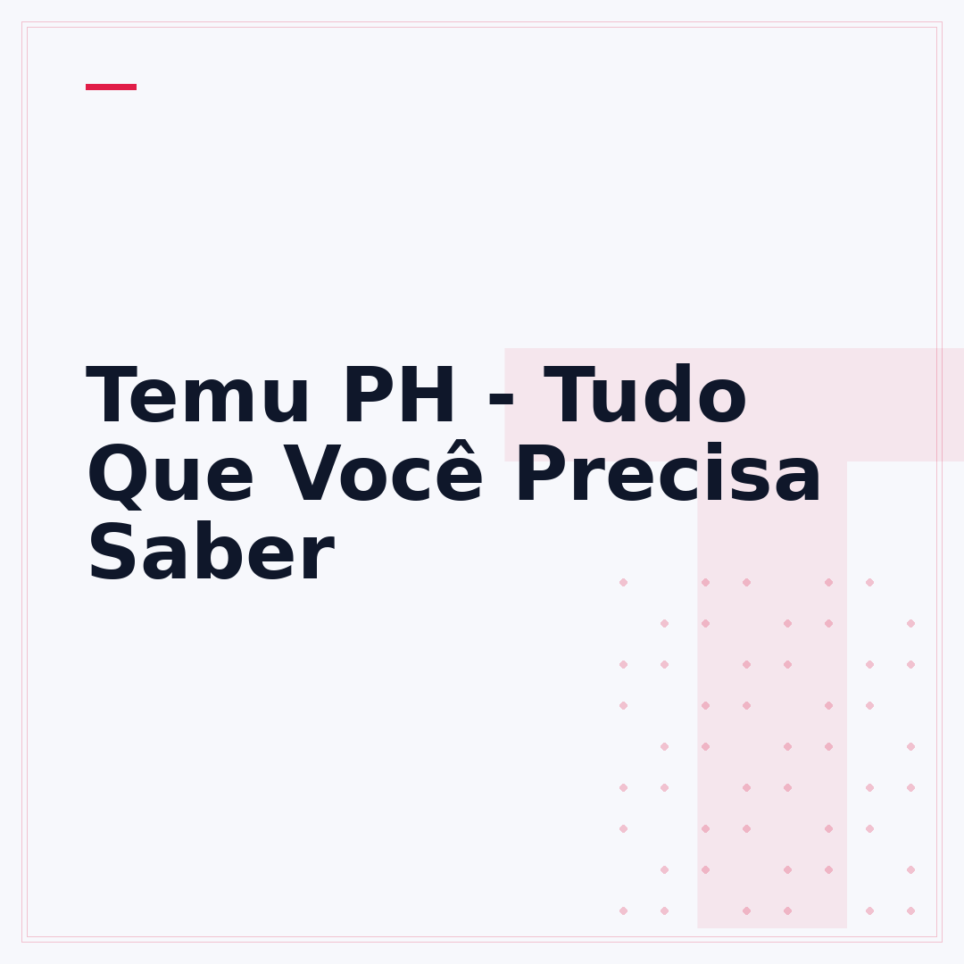 Temu PH - Tudo Que Você Precisa Saber