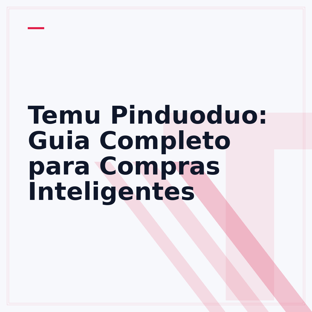 Temu Pinduoduo: Guia Completo para Compras Inteligentes