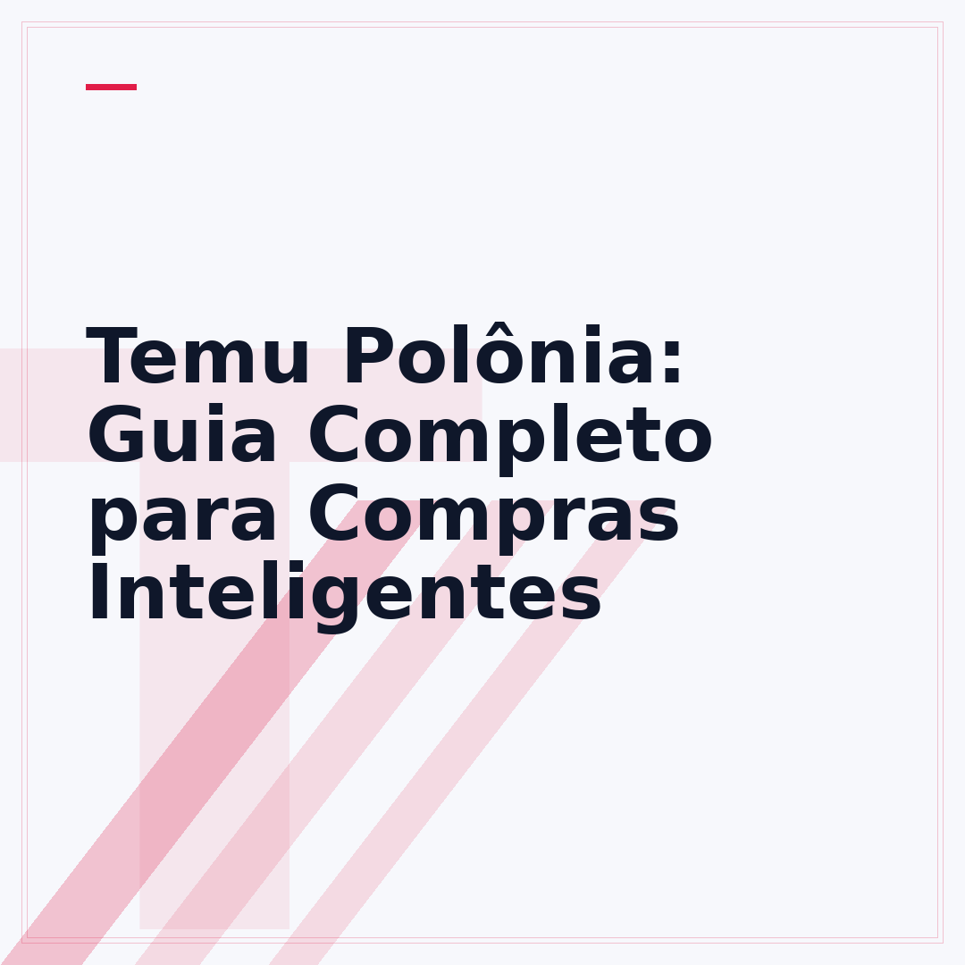Temu Polônia: Guia Completo para Compras Inteligentes