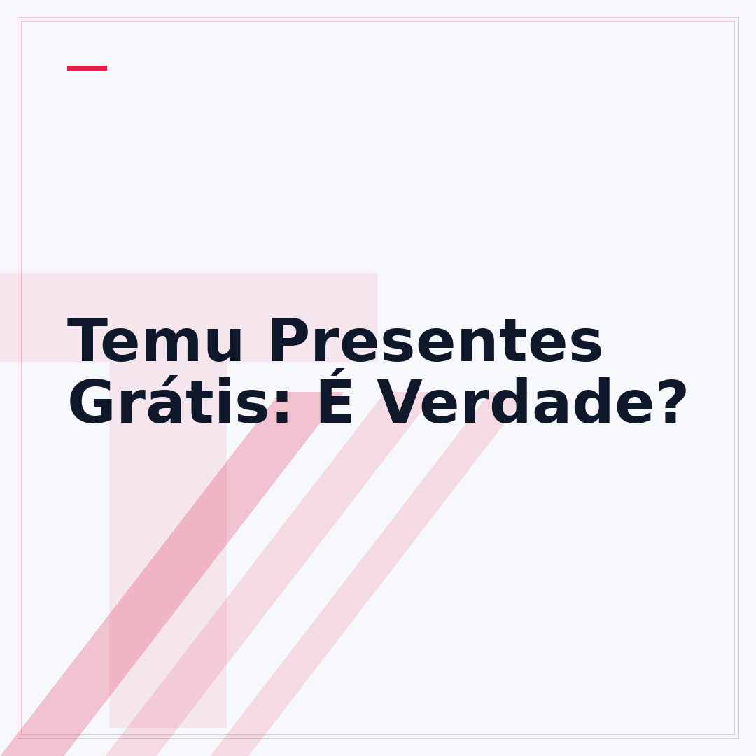 Temu Presentes Grátis: É Verdade?