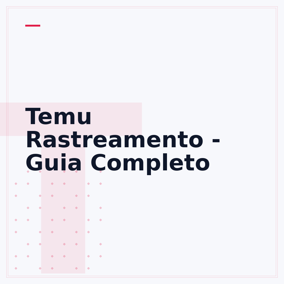 Temu Rastreamento - Guia Completo