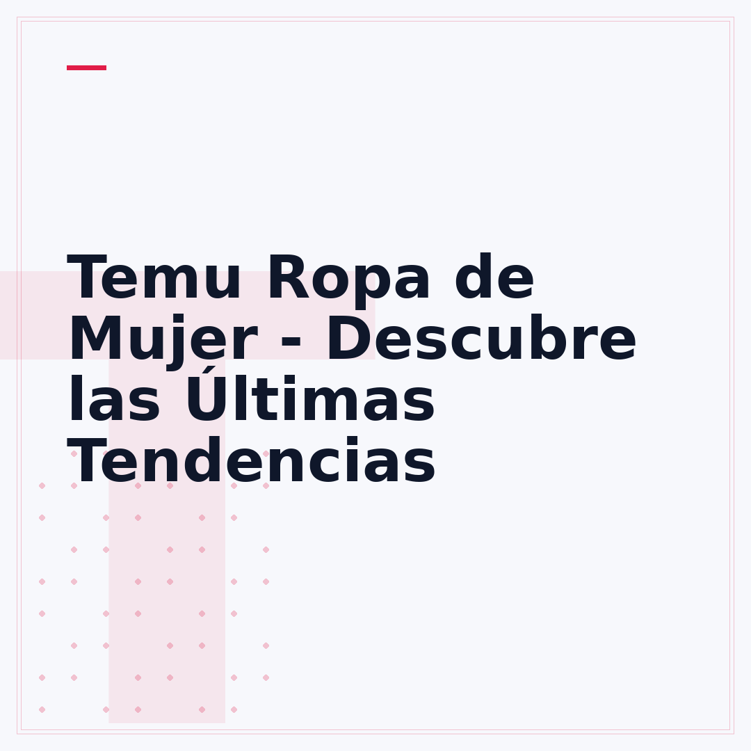 Temu Ropa de Mujer - Descubre las Últimas Tendencias