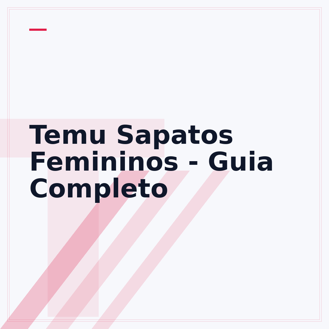 Temu Sapatos Femininos - Guia Completo