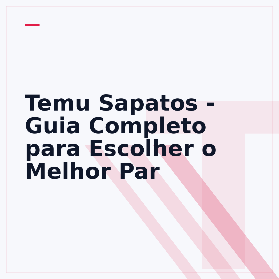 Temu Sapatos - Guia Completo para Escolher o Melhor Par