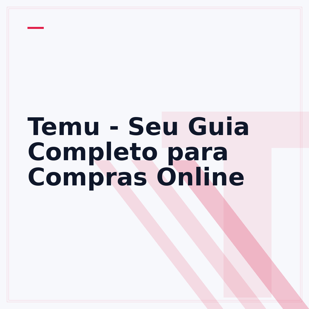 Temu - Seu Guia Completo para Compras Online