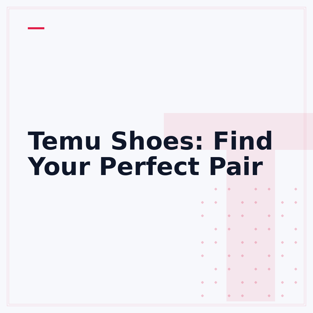 Temu Shoes: Find Your Perfect Pair