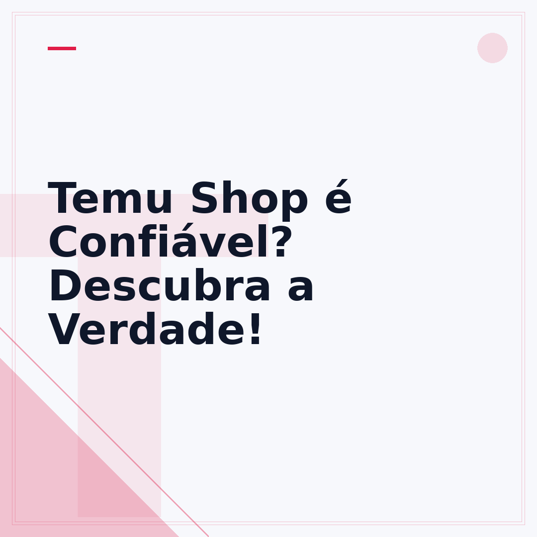 Temu Shop é Confiável? Descubra a Verdade!