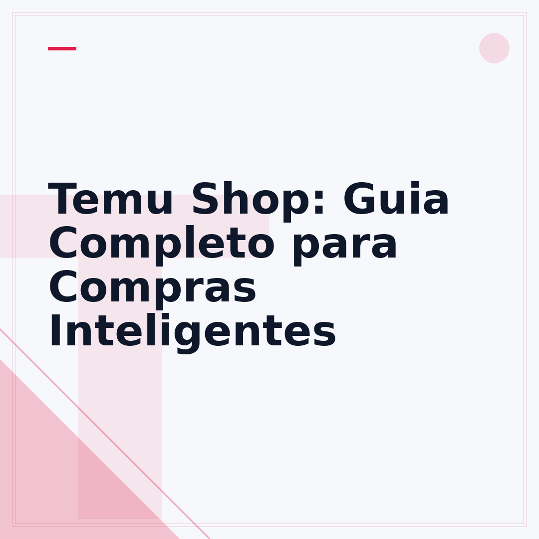 Temu Shop: Guia Completo para Compras Inteligentes