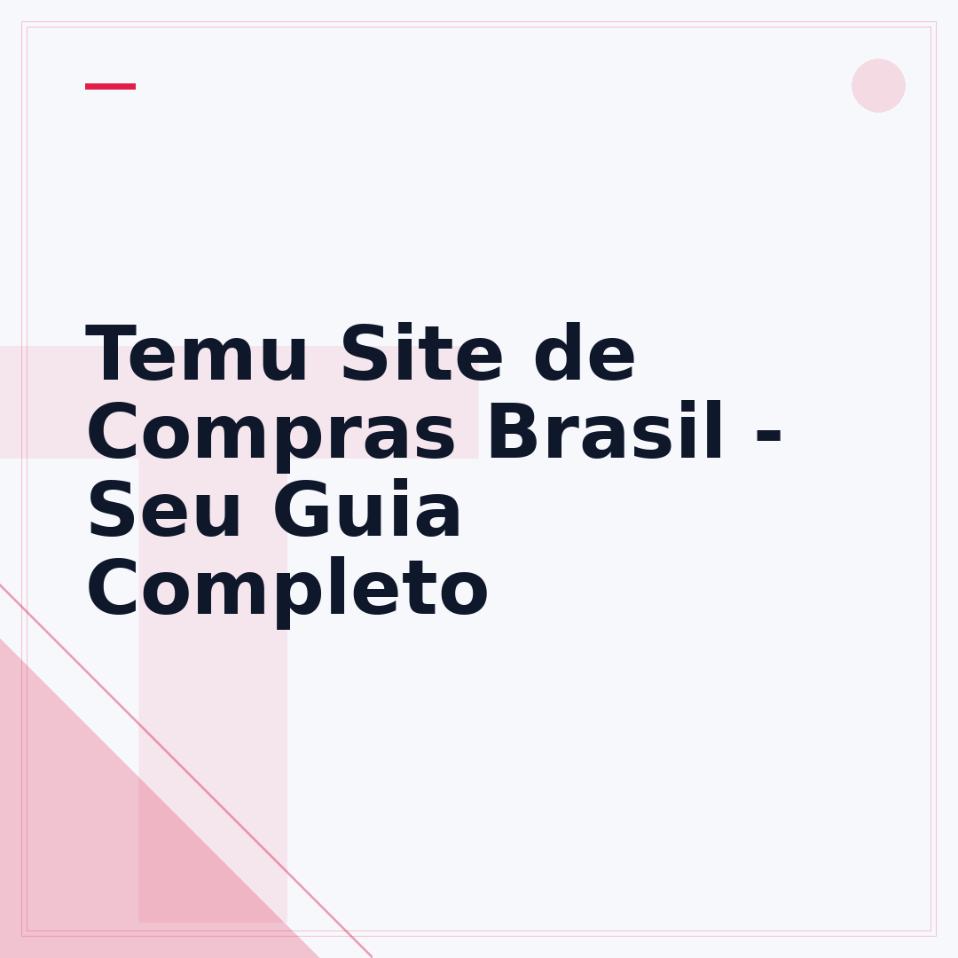 Temu Site de Compras Brasil - Seu Guia Completo