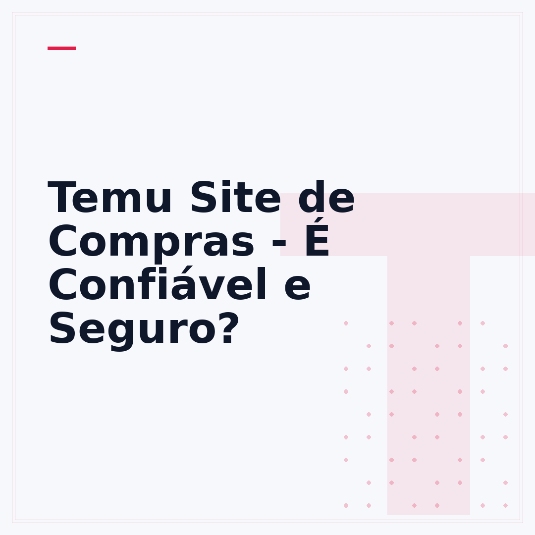 Temu Site de Compras - É Confiável e Seguro?
