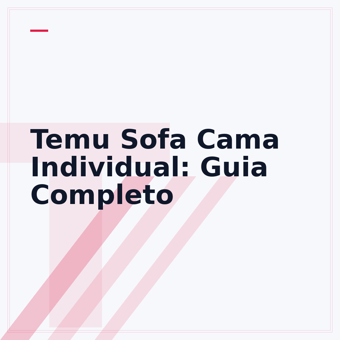 Temu Sofa Cama Individual: Guia Completo