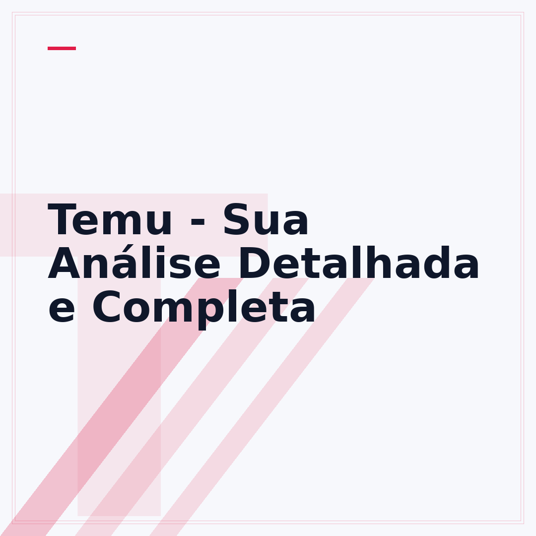 Temu - Sua Análise Detalhada e Completa