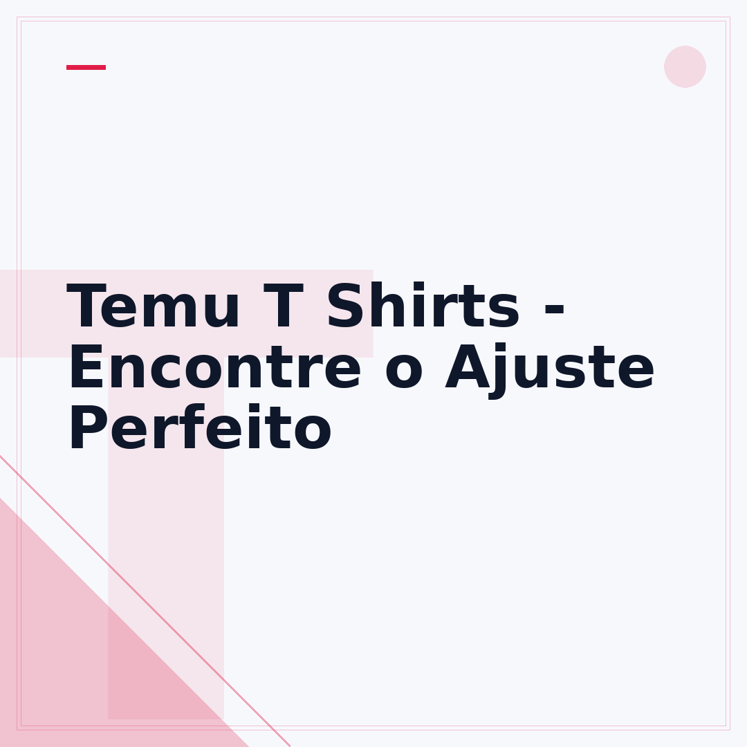 Temu T Shirts - Encontre o Ajuste Perfeito
