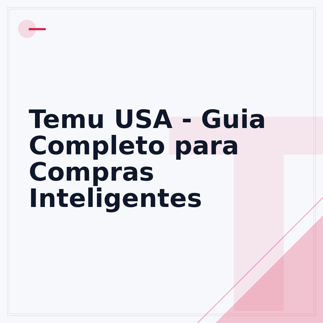 Temu USA - Guia Completo para Compras Inteligentes