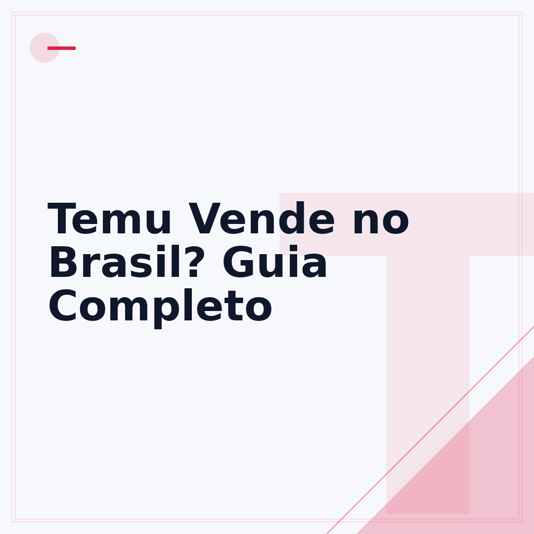 Temu Vende no Brasil? Guia Completo