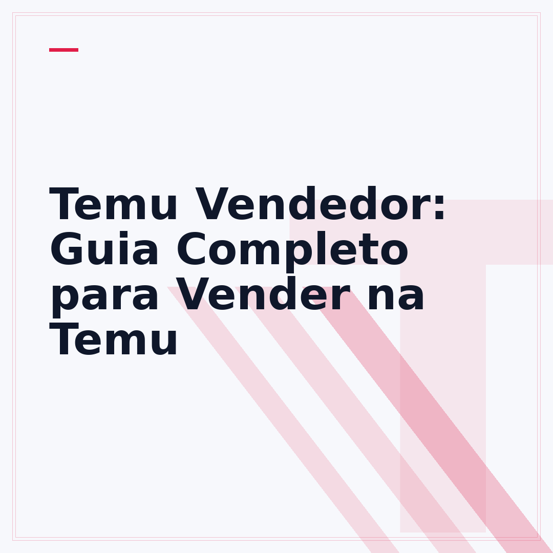 Temu Vendedor: Guia Completo para Vender na Temu