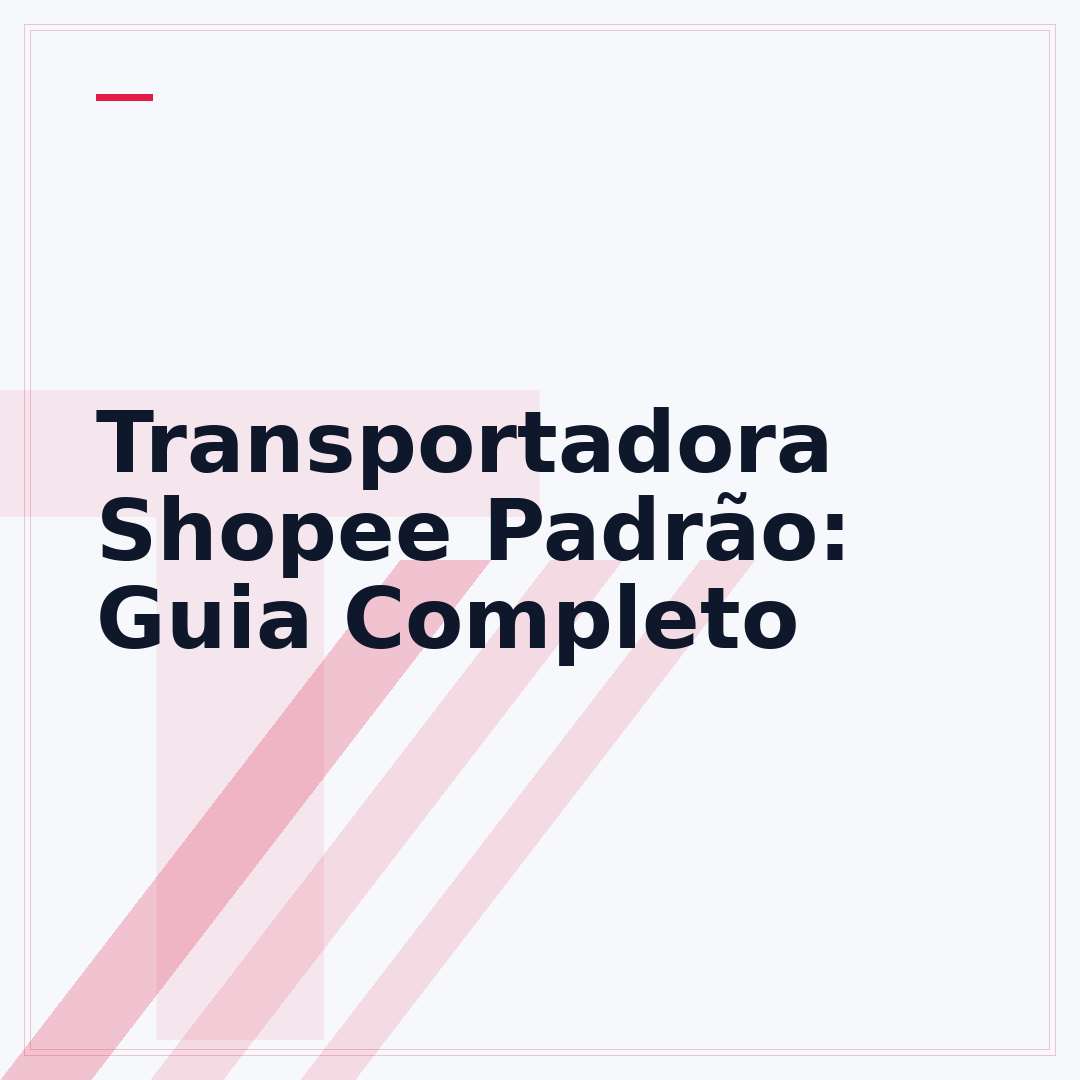 Transportadora Shopee Padrão: Guia Completo