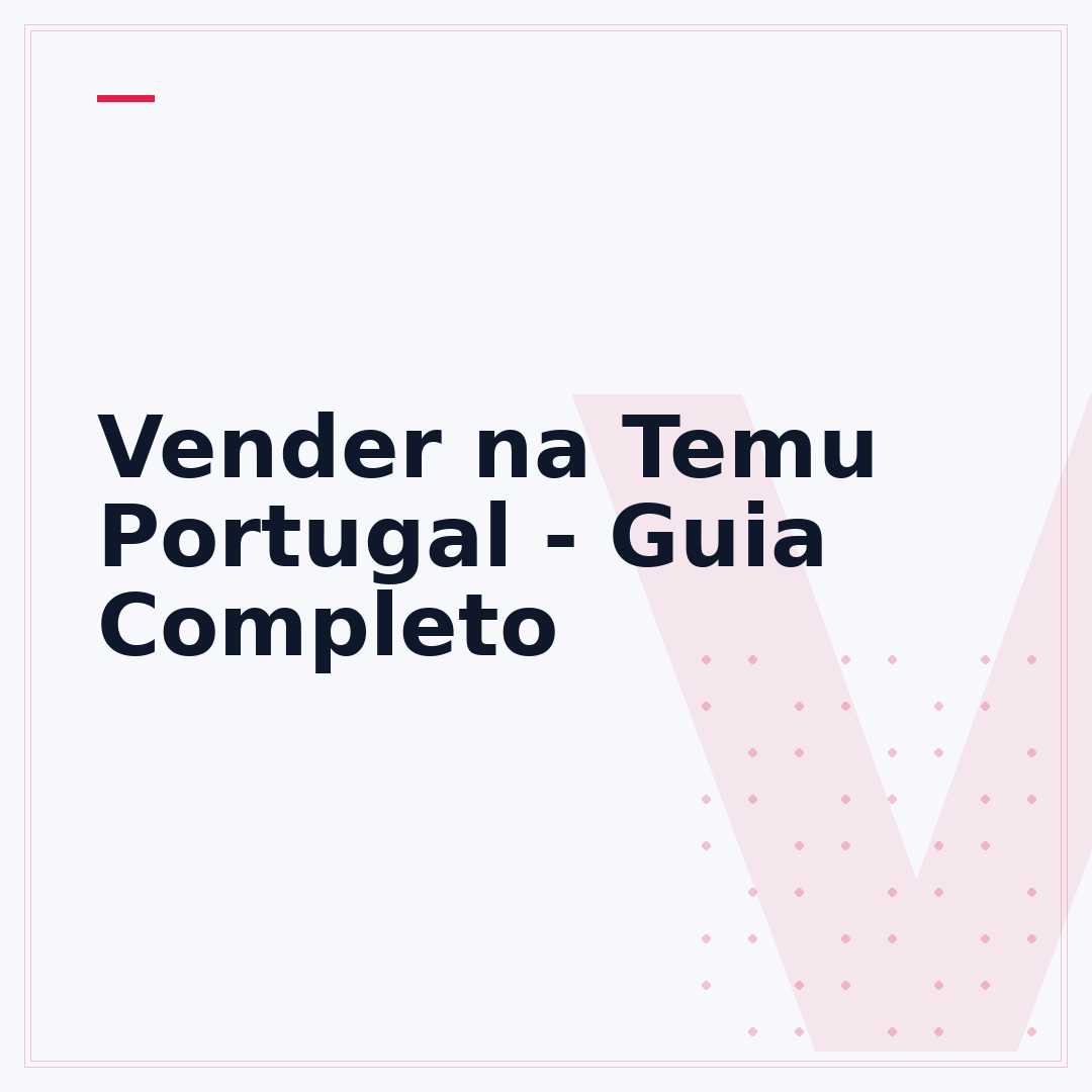 Vender na Temu Portugal - Guia Completo