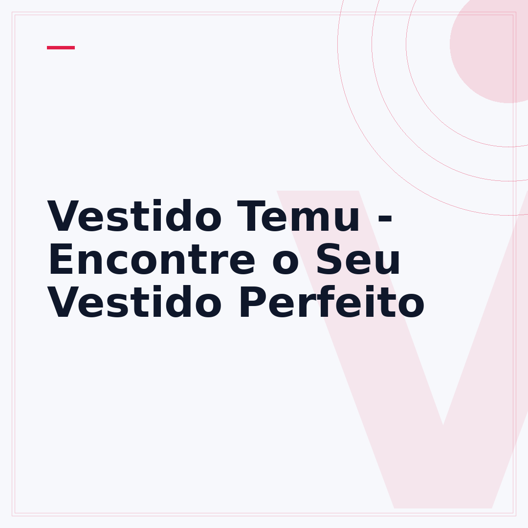 Vestido Temu - Encontre o Seu Vestido Perfeito